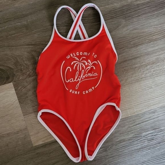 Zara Swim Zara Kidsgirl Swimsuit Red Size 34 Years Poshmark